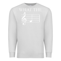 Dove Grey what the f note key music humor gift Premium Sweatshirt - Craftify