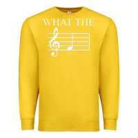Lemon what the f note key music humor gift Premium Sweatshirt - Craftify