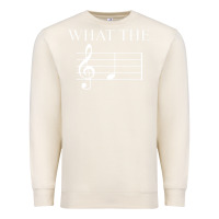 Sandshell what the f note key music humor gift Premium Sweatshirt - Craftify