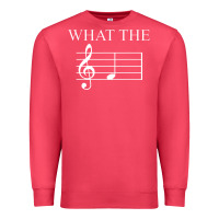 Cardinal what the f note key music humor gift Premium Sweatshirt - Craftify
