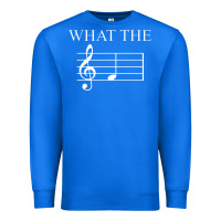True Royal what the f note key music humor gift Premium Sweatshirt - Craftify