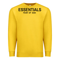 Lemon Fear Of God Essentials Premium Sweatshirt - Craftify