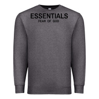 Charcoal Heather Fear Of God Essentials Premium Sweatshirt - Craftify