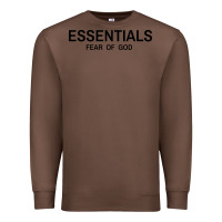 Chestnut Fear Of God Essentials Premium Sweatshirt - Craftify