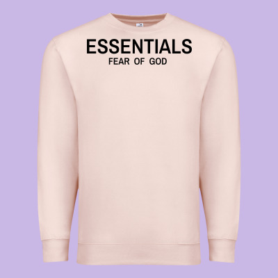Fear Of God Essentials Premium Sweatshirt Designed By Craftify