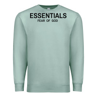 Seafoam Fear Of God Essentials Premium Sweatshirt - Craftify