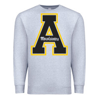 Heather Grey appalachia state mountaineers Premium Sweatshirt - Craftify