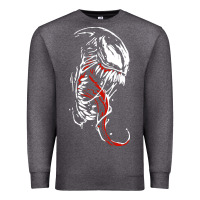 Charcoal Heather venom the movie Premium Sweatshirt - Craftify