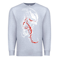 Heather Grey venom the movie Premium Sweatshirt - Craftify