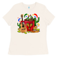 Bone Mexico Coffee Mug Ladies Tee - FaDigitalArtStudio