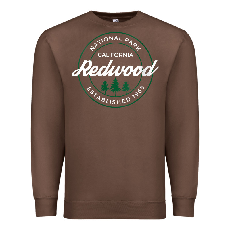 Womens Redwood National Park California Gifts Souvenir Ca V Neck T Shi Premium Sweatshirt by Craftify | Teevron