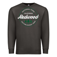 Smoke womens redwood national park california gifts souvenir ca v neck t shi Premium Sweatshirt - Craftify