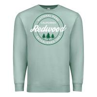 Seafoam womens redwood national park california gifts souvenir ca v neck t shi Premium Sweatshirt - Craftify