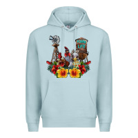 Blue Mist farm life chicken Premium Hoodie - SublimationCraftShop