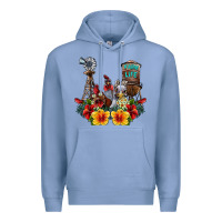 Colony Blue farm life chicken Premium Hoodie - SublimationCraftShop