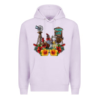 Lilac farm life chicken Premium Hoodie - SublimationCraftShop
