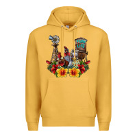 Mustard farm life chicken Premium Hoodie - SublimationCraftShop