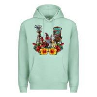 Seafoam farm life chicken Premium Hoodie - SublimationCraftShop