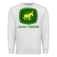 Oatmeal Heather juan deere   the farmer   the gardener   the landscaper sweatshirt Premium Sweatshirt - Craftify