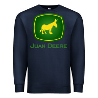 Navy juan deere   the farmer   the gardener   the landscaper sweatshirt Premium Sweatshirt - Craftify