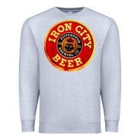 Heather Grey #beer irons city Premium Sweatshirt - Craftify