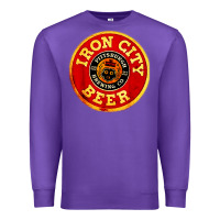 Purple #beer irons city Premium Sweatshirt - Craftify