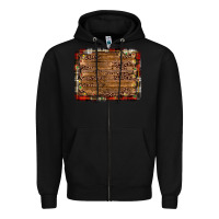 Black christmas background Zipper Hoodie - JahusDesignShop