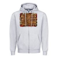 Heather Grey christmas background Zipper Hoodie - JahusDesignShop