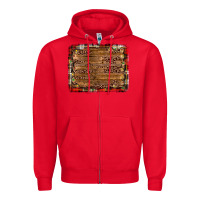 Red christmas background Zipper Hoodie - JahusDesignShop