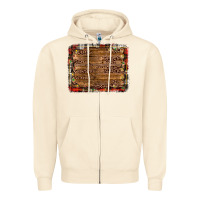 Sandshell christmas background Zipper Hoodie - JahusDesignShop