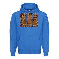 True Royal christmas background Zipper Hoodie - JahusDesignShop