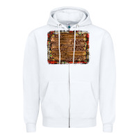 White christmas background Zipper Hoodie - JahusDesignShop