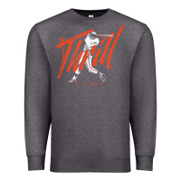 Charcoal Heather will clark   the thrill   san francisco baseball t shirt Premium Sweatshirt - Craftify