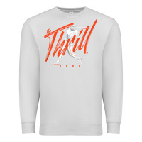 Dove Grey will clark   the thrill   san francisco baseball t shirt Premium Sweatshirt - Craftify