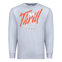 Heather Grey will clark   the thrill   san francisco baseball t shirt Premium Sweatshirt - Craftify
