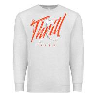 Oatmeal Heather will clark   the thrill   san francisco baseball t shirt Premium Sweatshirt - Craftify