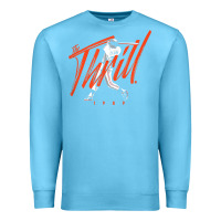 Ocean Blue will clark   the thrill   san francisco baseball t shirt Premium Sweatshirt - Craftify