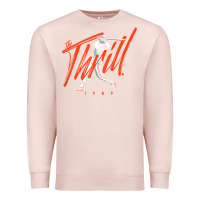 Pale Pink will clark   the thrill   san francisco baseball t shirt Premium Sweatshirt - Craftify