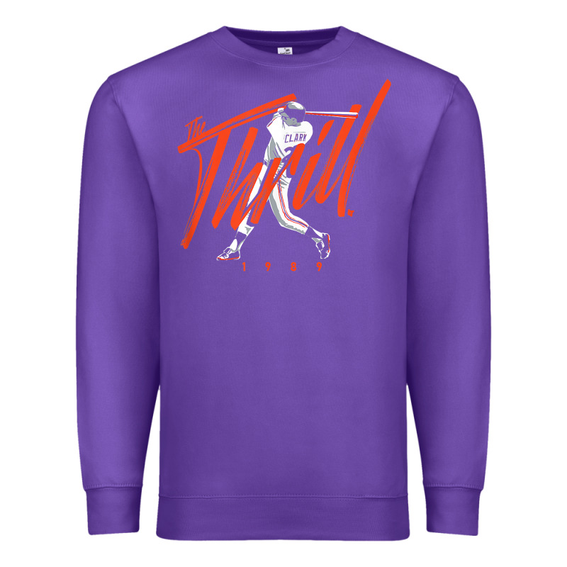 Will Clark   The Thrill   San Francisco Baseball T Shirt Premium Sweatshirt by Craftify | Teevron