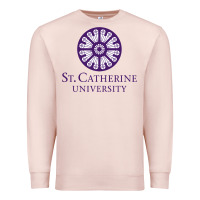 Pale Pink ST. CATHERINE UNIVERSITY Premium Sweatshirt - Craftify