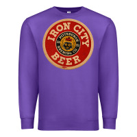 Purple beer irons city pittsburgh beer lover t shirt Premium Sweatshirt - Craftify