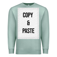 Seafoam Copy Paste Premium Sweatshirt - Craftify