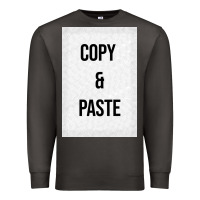 Smoke Copy Paste Premium Sweatshirt - Craftify