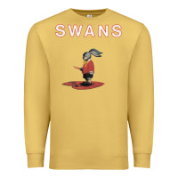 Antique Gold Swans Premium Sweatshirt - Craftify