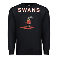 Black Swans Premium Sweatshirt - Craftify