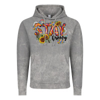 Cloud Rock Stay Groovy Vintage Hoodie - CowhideDigitalArt