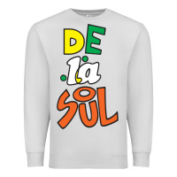 Dove Grey De La Soul Print Premium Sweatshirt - Craftify