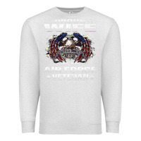 Oatmeal Heather proud wife of an air force veteran military vet spouse gifts premium m Premium Sweatshirt - Craftify