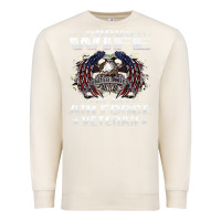Sandshell proud wife of an air force veteran military vet spouse gifts premium m Premium Sweatshirt - Craftify