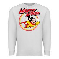 Dove Grey the mighty mouse Premium Sweatshirt - InspiraDesign